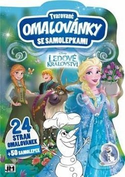 Tvarované omalovánky/ Led. královst