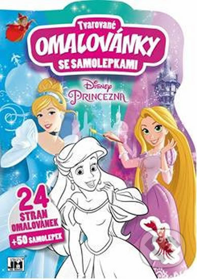 Tvarované omalovánky/ Princezny
