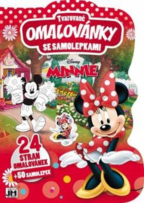 Tvarované omalovánky/ Minnie