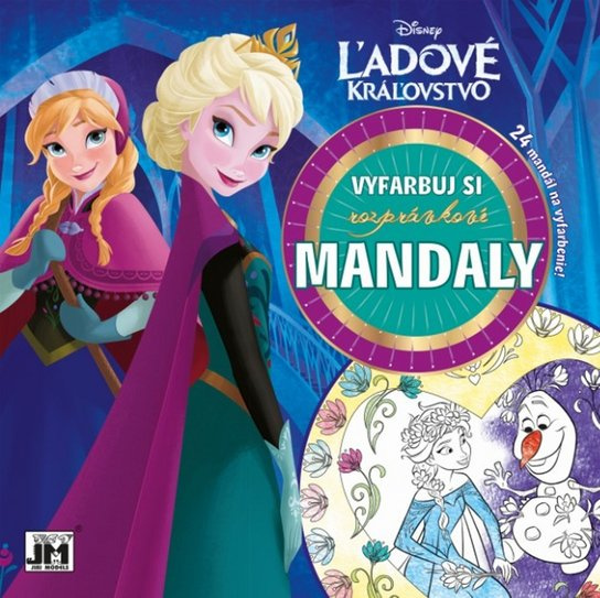 Vyfarbuj si mandaly Ľadové kráľovstvo -  Autor Neuveden