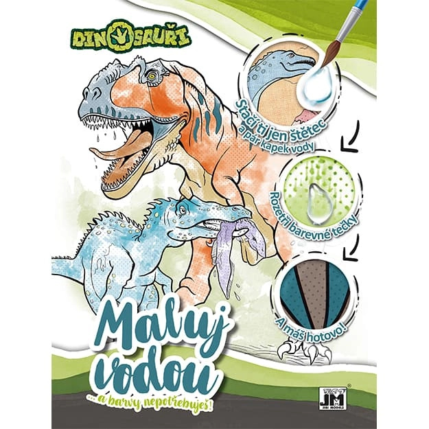 Maluj vodou - Dinosauři