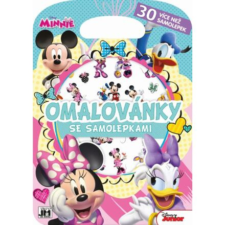 Jiri Models Omalovánky se samolepkami Minnie
