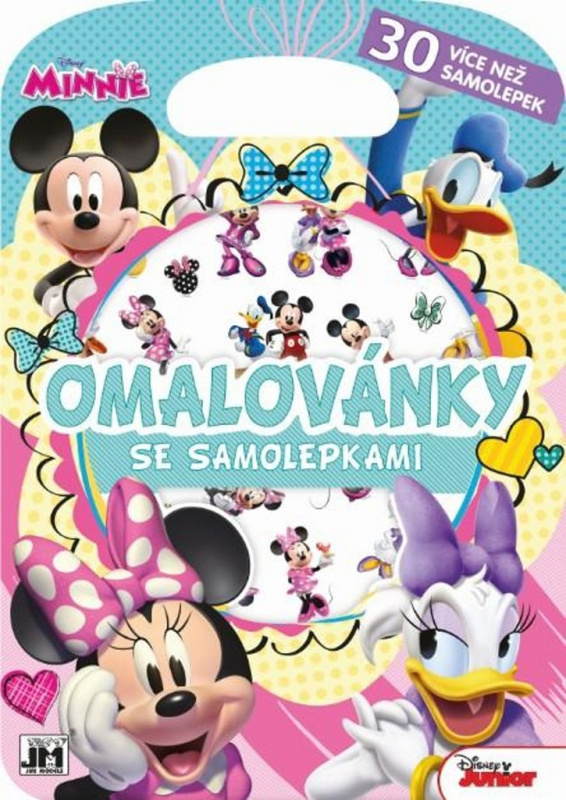 Jiri Models Omalovánky se samolepkami Minnie