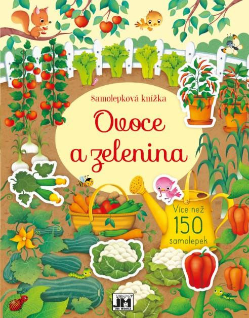 JIRI MODELS Samolepková knížka Ovoce a zelenina