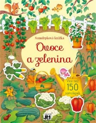 JIRI MODELS Samolepková knížka Ovoce a zelenina