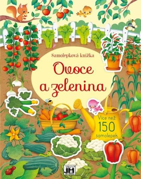 JIRI MODELS Samolepková knížka Ovoce a zelenina