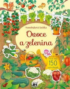 JIRI MODELS Samolepková knížka Ovoce a zelenina