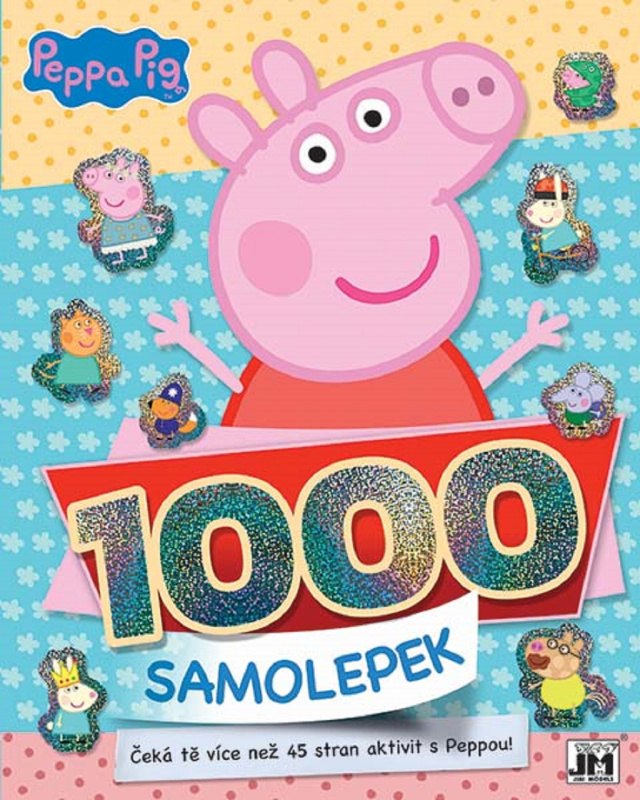 Jiri Models 1000 samolepek  aktivity Peppa