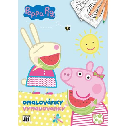Omalovánky A4/ Prasátko Peppa