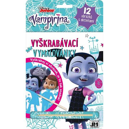 Škrabací vymalov/ Vampirina