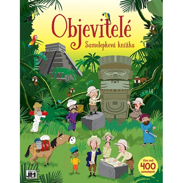 Samolepková knížka - Objevitelé