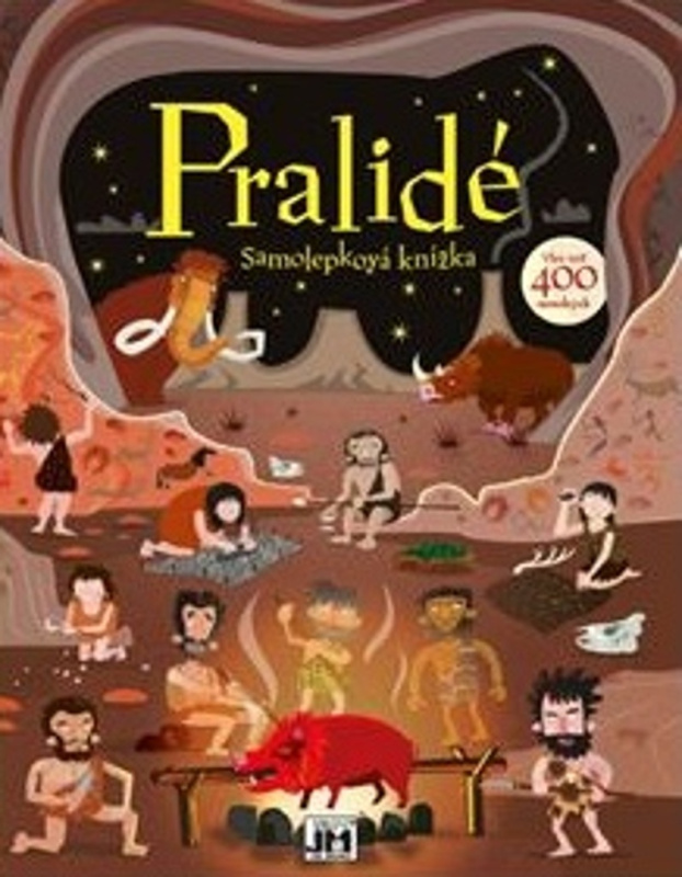 Samolepková knížka - Pralidé