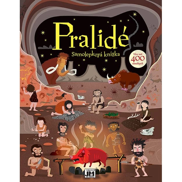 Samolepková knížka - Pralidé