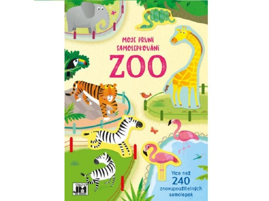 Moje první samolepkování - ZOO
