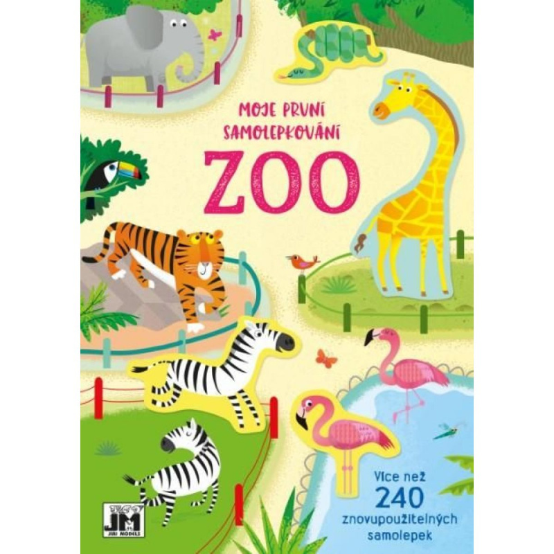 Moje první samolepkování - ZOO