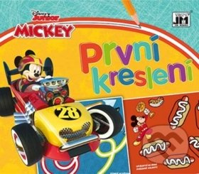 První kreslení - Mickey závod - kniha z kategorie Omalovánky