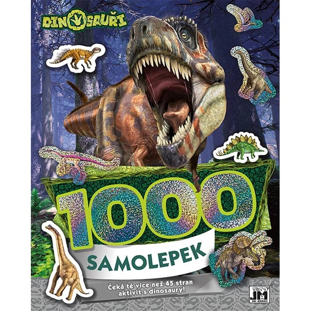 Jiri Models 1000 samolepek DINO