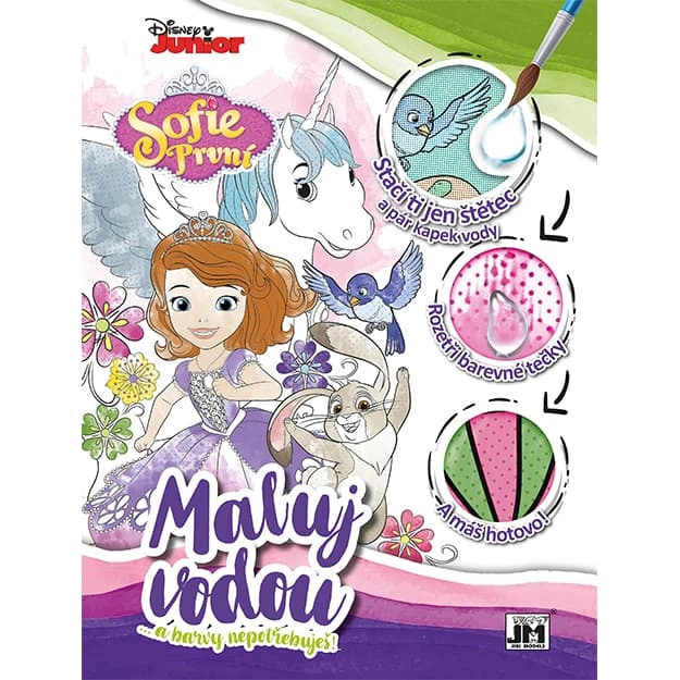 Vodové  omalovánky A4/ Sofie