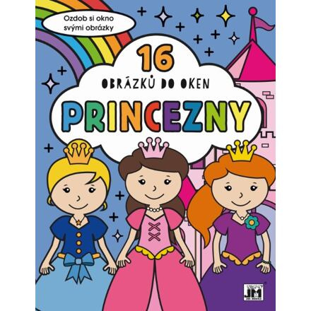 Jiri Models Omalovánky do oken Princezny