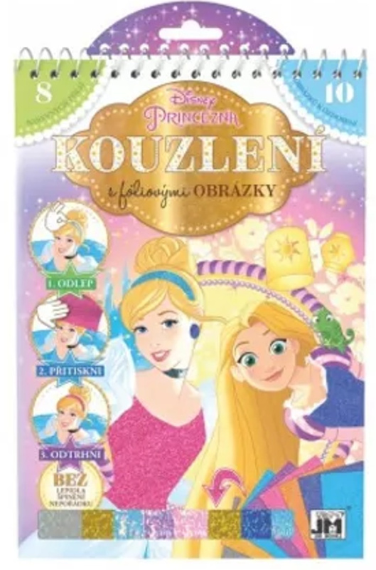 Kouzlení s foliovými obrázky Princezna - kniha z kategorie Samolepky