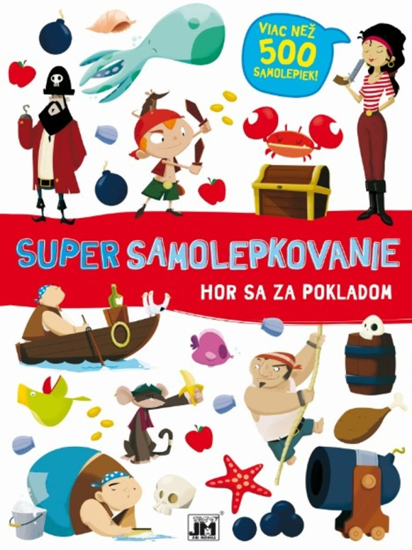 Super samolepkovanie: Hon za pokladom - kniha z kategorie Samolepky