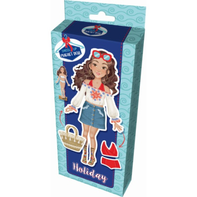 Magnet panenky/ Na prázdninách