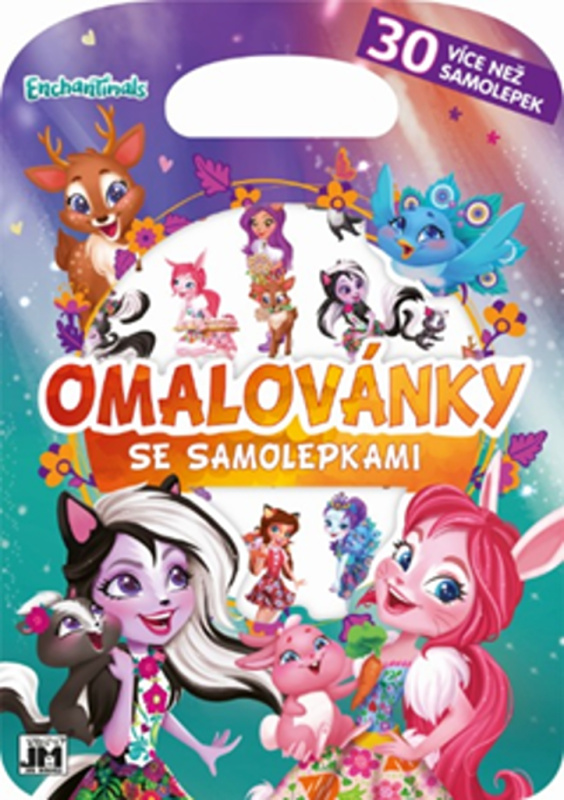 Omalovánka se samolepkami - Enchantimal - kniha z kategorie Omalovánky