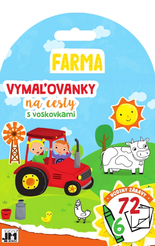 Vymaľovanky na cesty: Farma - kniha z kategorie Omalovánky