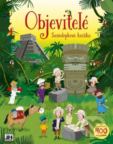 Veľká samolepková knižka: Objavitelia - kniha z kategorie Samolepky