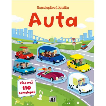 Samolep knížka/ Auta