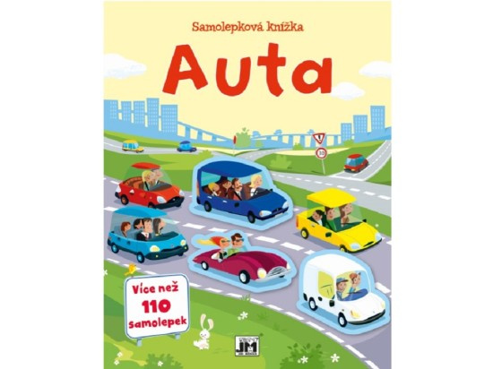 Samolep knížka/ Auta