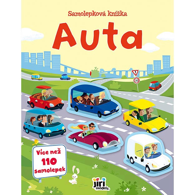 Samolep knížka/ Auta