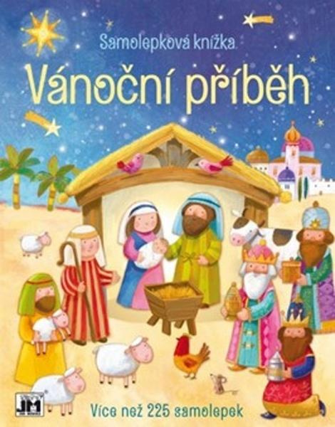 Samolepková knížka - Vánoční příběh