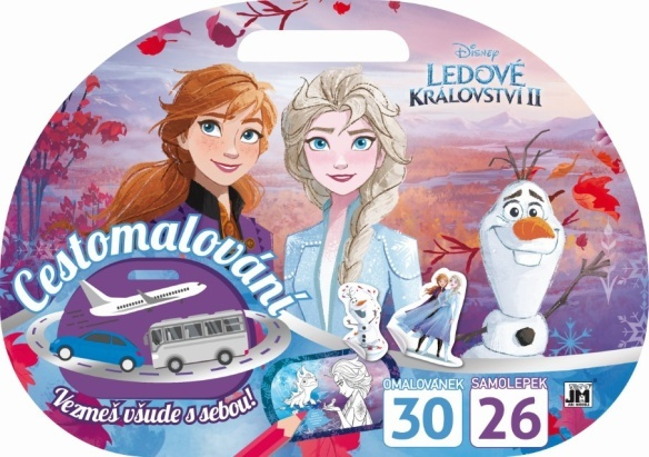 Ledové království II - Cestomalování - kniha z kategorie Omalovánky