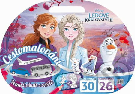 Ledové království II - Cestomalování - kniha z kategorie Omalovánky
