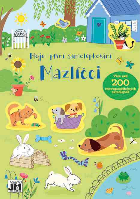 Moje první samolepkování - Mazlíčci
