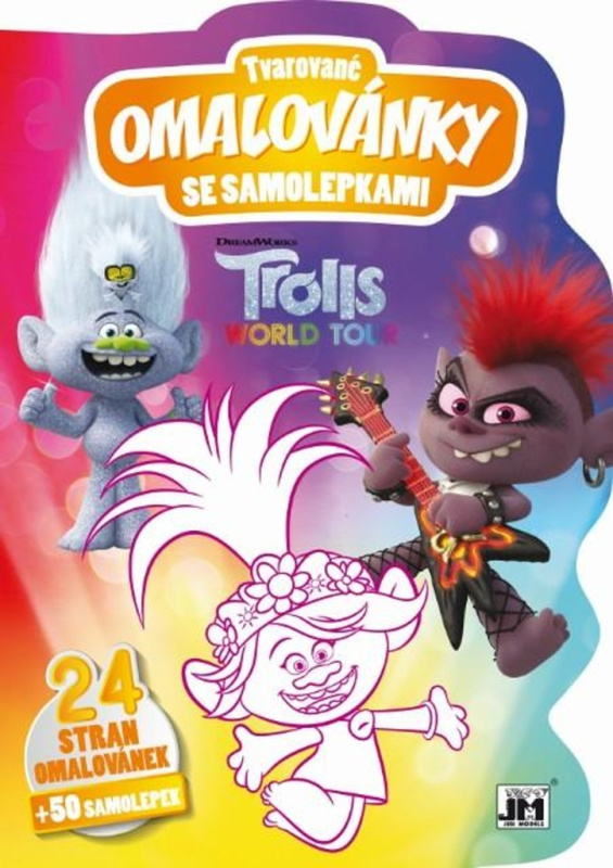 Tvarované  omalovánky/ Trolové2