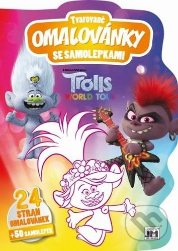 Tvarované  omalovánky/ Trolové2