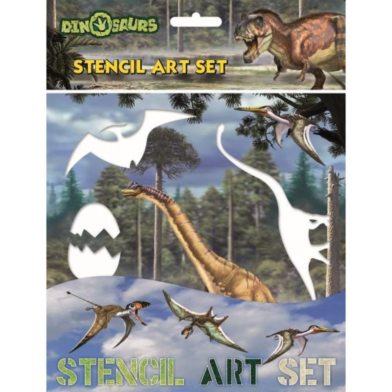 Dinosauři Zábavné šablony