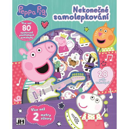 JIRI MODELS Nekonečné samolep. Peppa