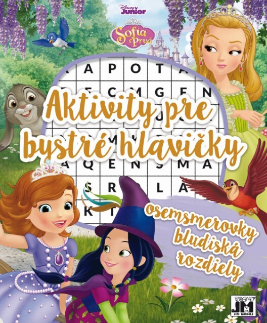 Aktivity pre bystré hlavičky: Sofia prvá (osemsmerovky, bludiská, rozdiely) - kniha z kategorie Beletrie pro děti