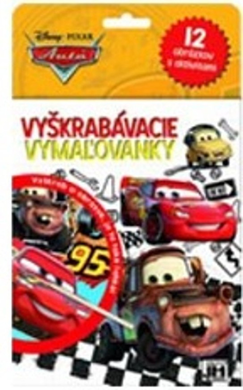 Vyškrabávacie vymaľovanky Autá -  Autor Neuveden