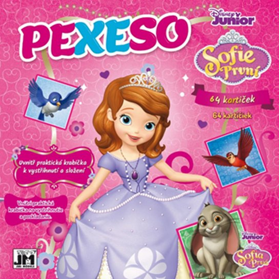 Pexeso v sešitu - Disney Sofie První