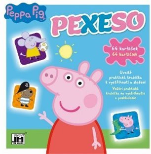 Pexeso v sešitu Prasátko Peppa