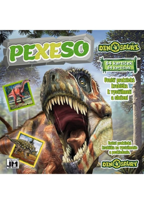 Pexeso v sešitu Dinosauři