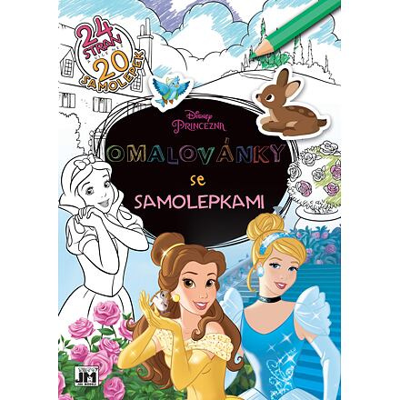 Omalovánky se samolepkami - Princezna