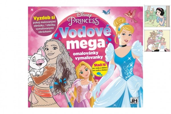 Vodové mega omalovánky Princezny