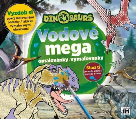 Jiří Models Mega omalovánky vodové Dino