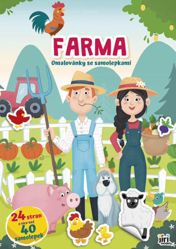 JIRI MODELS Cvičebnice A4 Farma