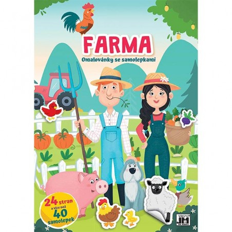 JIRI MODELS Cvičebnice A4 Farma